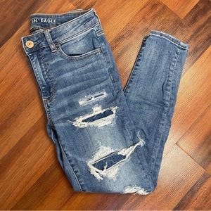American Eagle Hi-Rise Super Stretch Jean | Size: 6